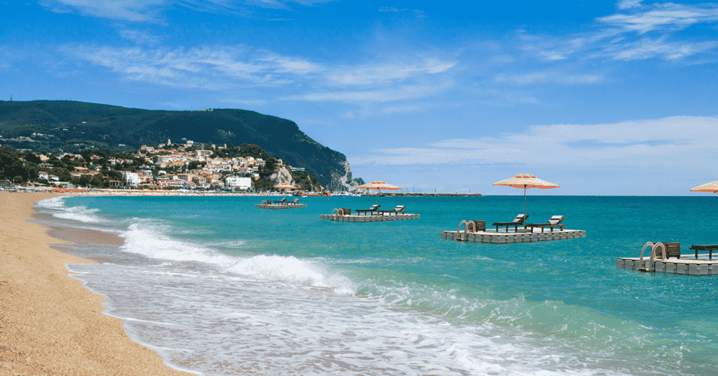 piattafomrme balneare per ombrelloni singole
